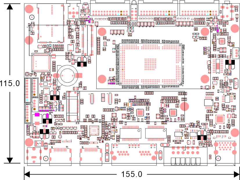 Idea3576-V1_PCB_Dimension