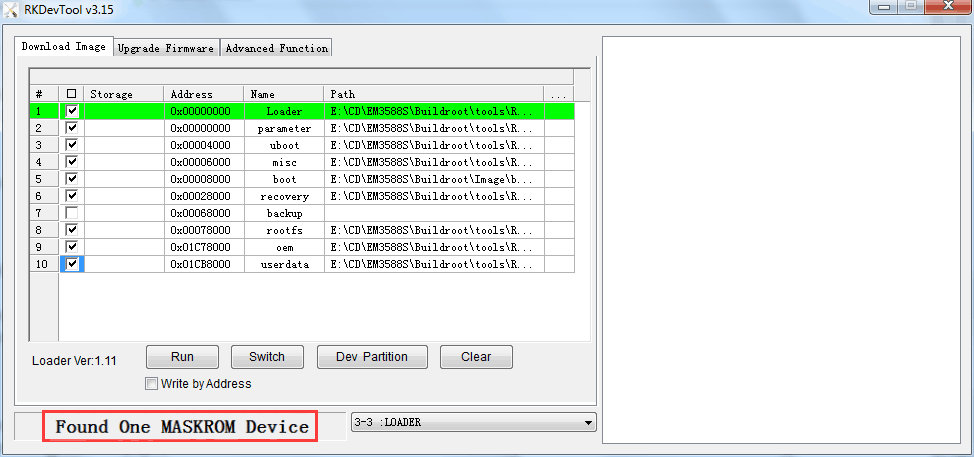 Found_maskrom_Device